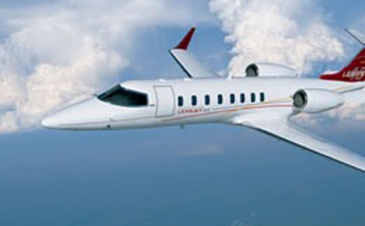 Learjet 45XR 'private jet charter'